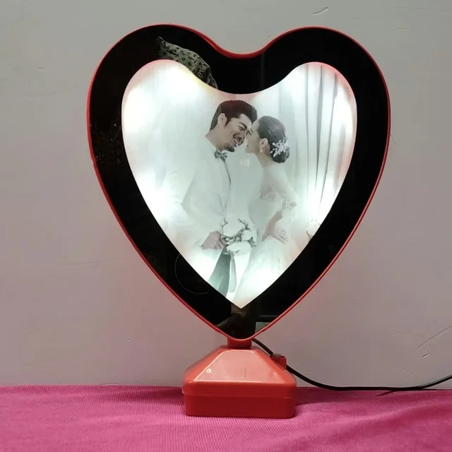 Heart Red Big Magic Mirror