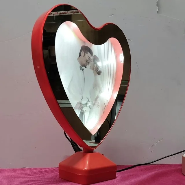 Heart Red Big Magic Mirror