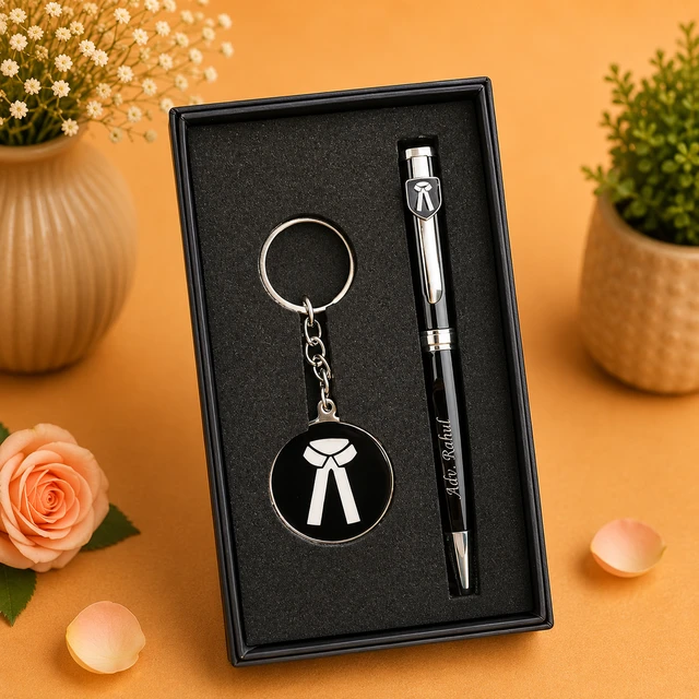 Advocate Emblem Pen & Keychain Combo - Personalized with Name Engraving - Regular Price