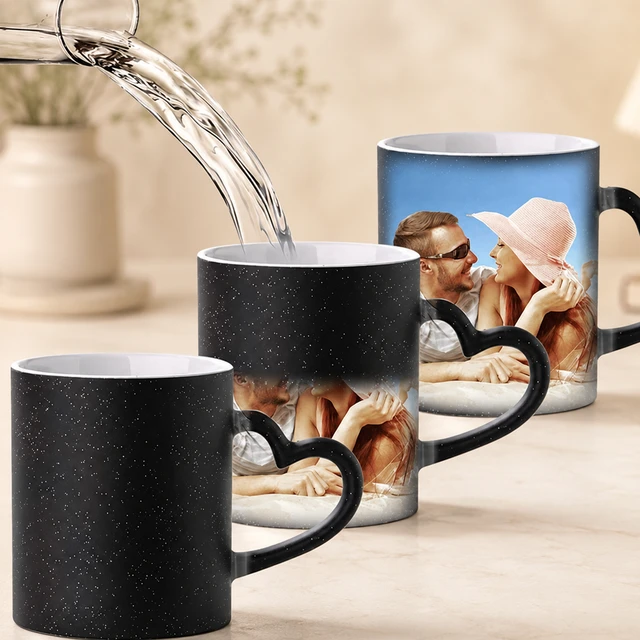 Magic Mug - Glitter & Heart Handle - Regular Price
