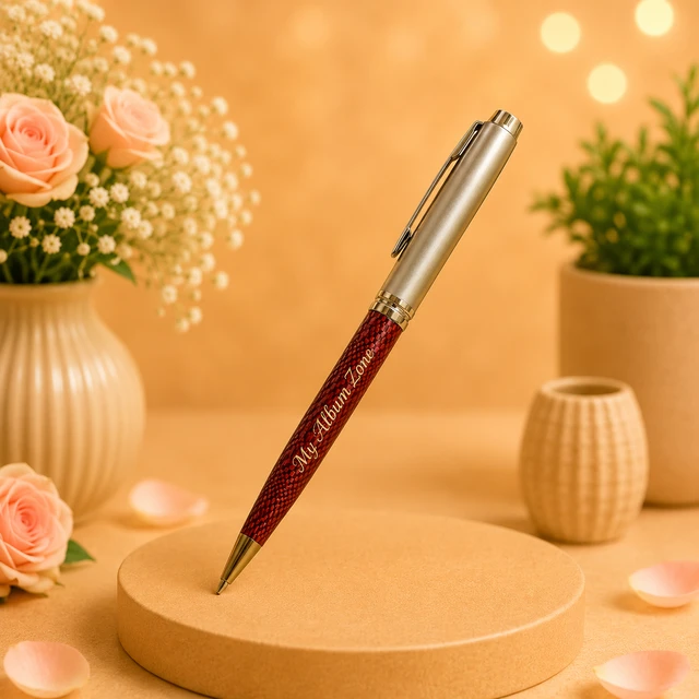 Metal Rush Matte Brown Pen - Personalized with Name Engraving - Regular Price