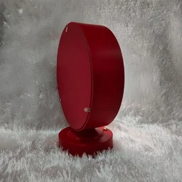 Premium LED Frame with Flowers - Round Red - Regular Price