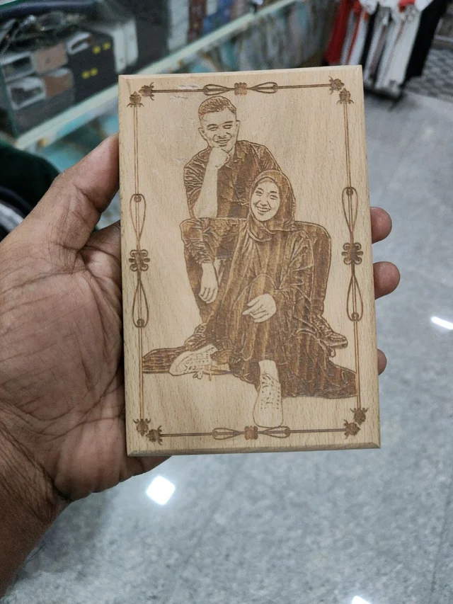 4x6" Inch - Engraved Wooden Plaque - Regular Price
