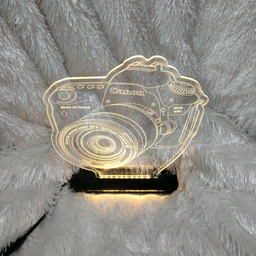 Personalised Camera Acrylic Frame - Single LED - Regular Price