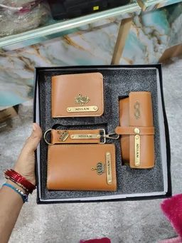 Gents 4 pc Wallet Combo - Tan Brown - Regular Price