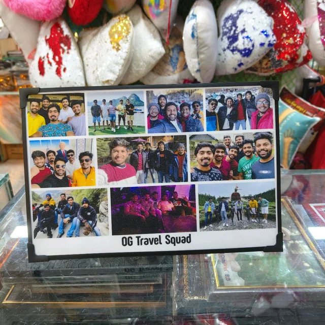 8x12" Inch - Laminated Black Beeding Photo Frame