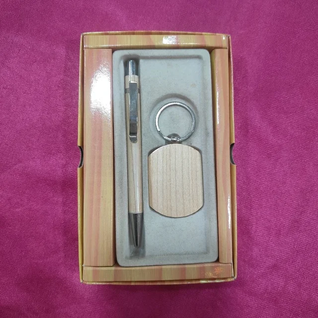 Basic Wood Pen & Keychain Combo - Member Price