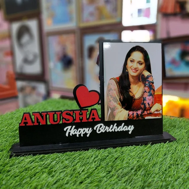 Name & Photo - Customized Cutout Frame