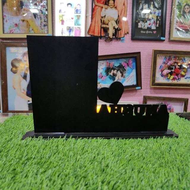 Name & Photo - Customized Cutout Frame