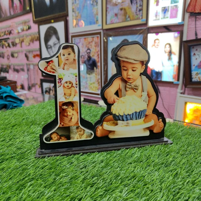 1st Year Baby - Customized Cutout Frame