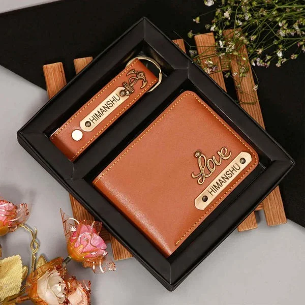 Gents 2 pc Wallet Combo - Tan Brown - Regular Price