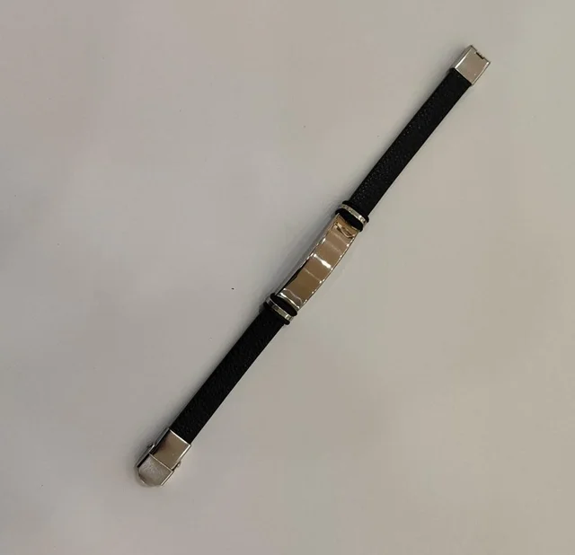 Rubber Bracelet - Silver - Regular Price