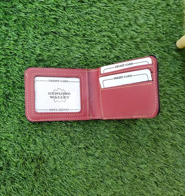 Men's Wallet - Wine Red - Regular Price