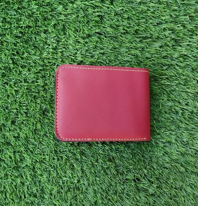 Men's Wallet - Wine Red - Regular Price