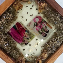 10x10" Inch - Resin Wooden Box Frame - Regular Price