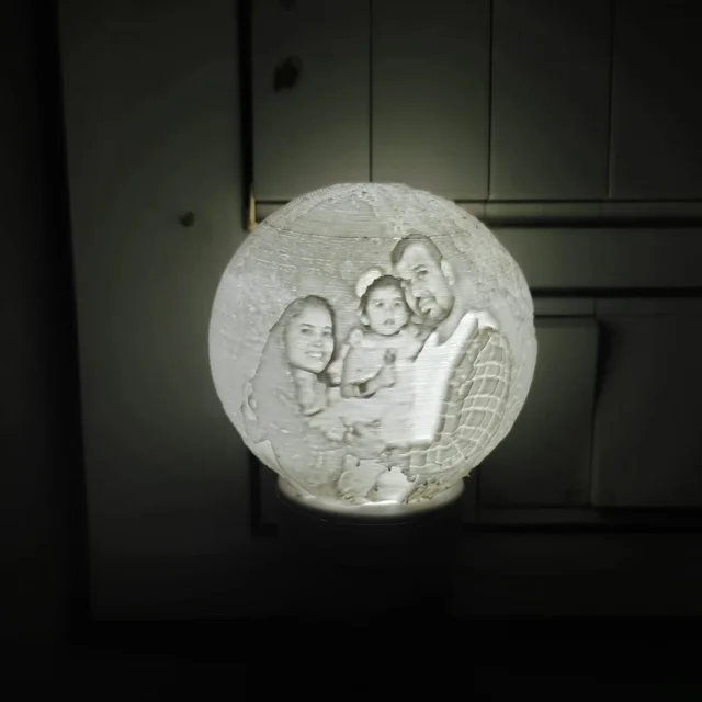 6cms Single Light Moon Lamp - Regular Price