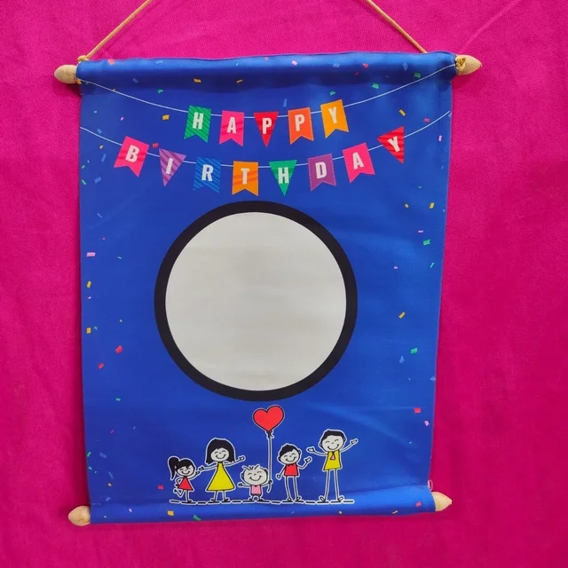 Happy Birthday 05 - Satin Scrolls