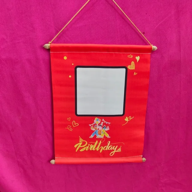 Birthday - Satin Scrolls