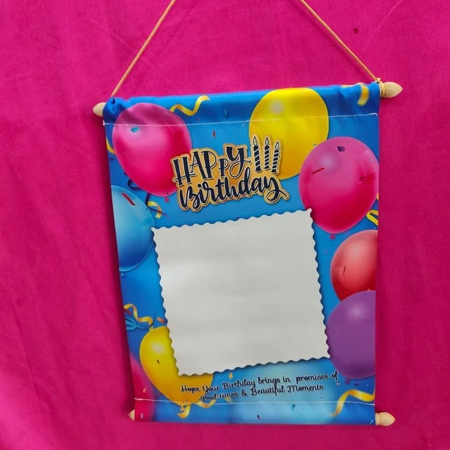 Happy Birthday 04 - Satin Scrolls