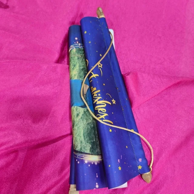 Best Wishes - Satin Scrolls