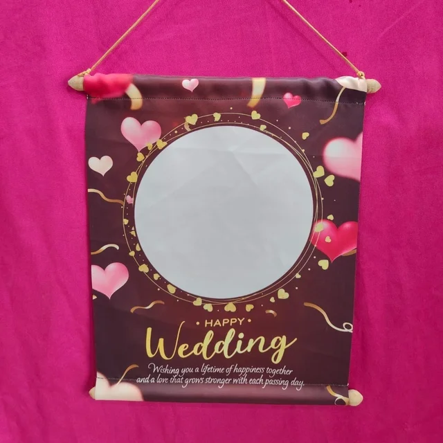 Happy Wedding 02 - Satin Scrolls