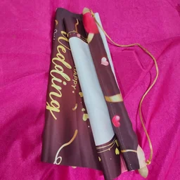 Happy Wedding 01 - Satin Scrolls