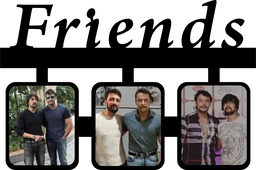 Friends - Wall Collage Frame - Regular Price