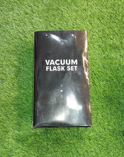 Vacuum Flask Gift Set with 3 Cups – Personalized Name Engraved Bottle- Grey Colour - Member Price