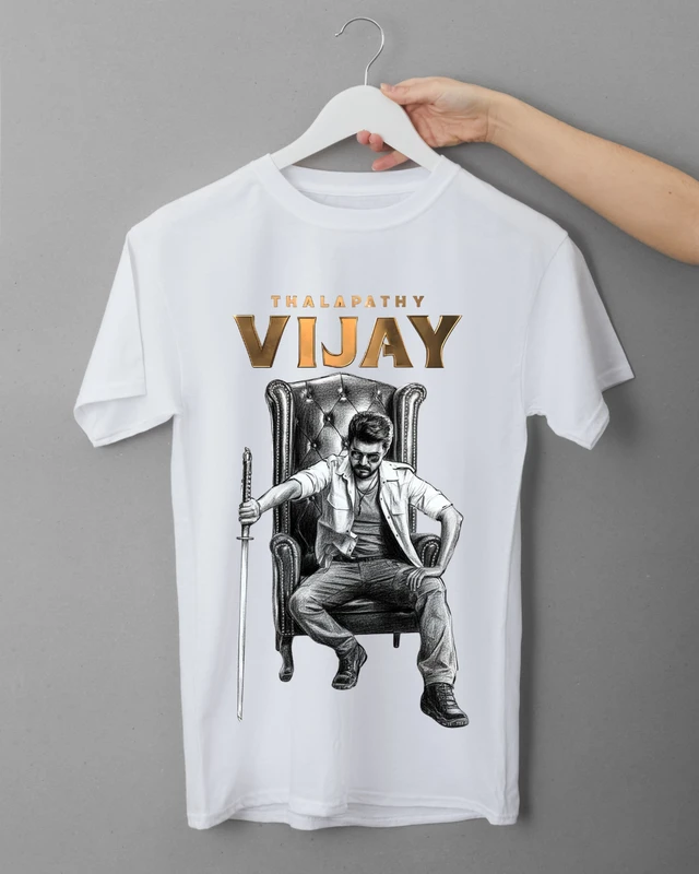 Jana Nayagan Vijay T-Shirts - JN02 - Small