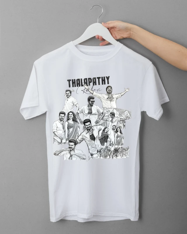 Jana Nayagan Vijay T-Shirts - JN04 - XL