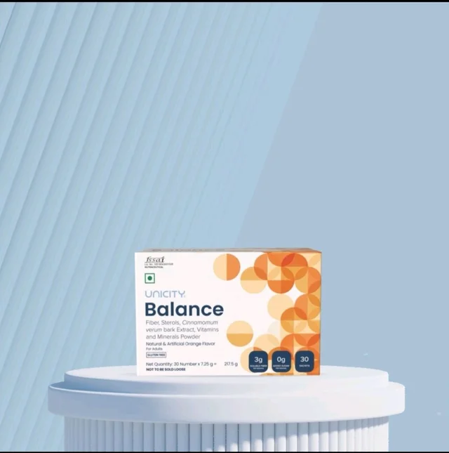 UNICITY BALANCE - BOX, YELLOW BLACK