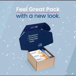 UNICITY FEEL GREAT BALANCE+ PACK - 6"X3"x4", Web Orange