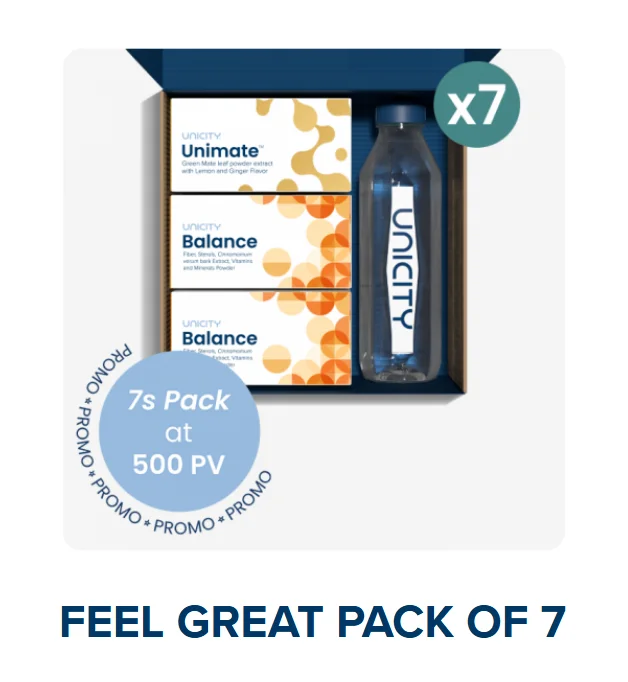 UNICITY 10x FEEL GREAT Balance+ 10's PACK
