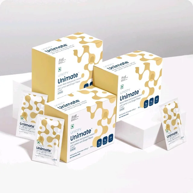 UNICITY UNIMATE BOOSTER (3 Unimate Box) PACK - 6"x3"x4", Web Orange