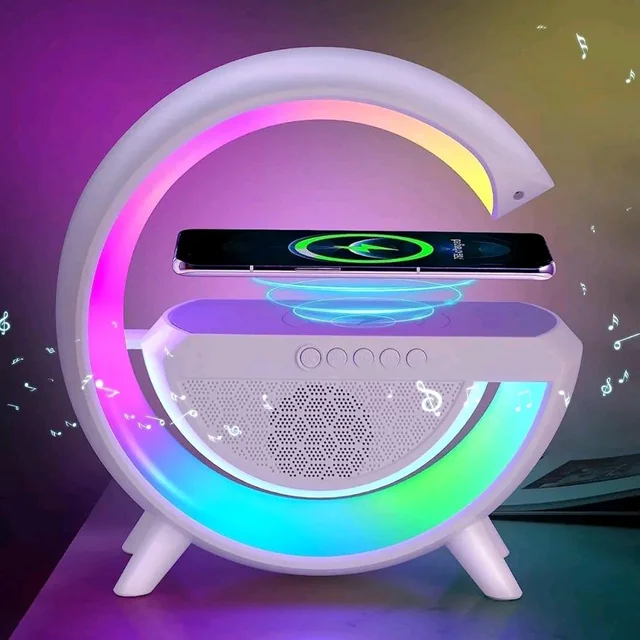 LED G Shape Rechargeable Multifunctional Bluetooth Speaker