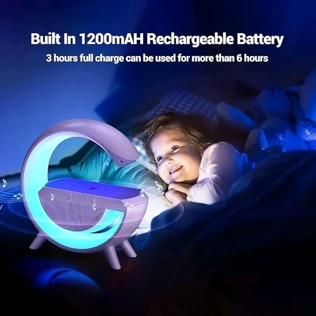 LED G Shape Rechargeable Multifunctional Bluetooth Speaker