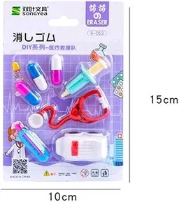 3D Small Doctor Set Rubber