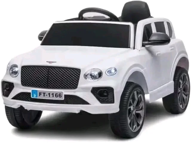Hot Garage Bentley Sport Electric Car Toy for Children, Ride-on Toy (white)