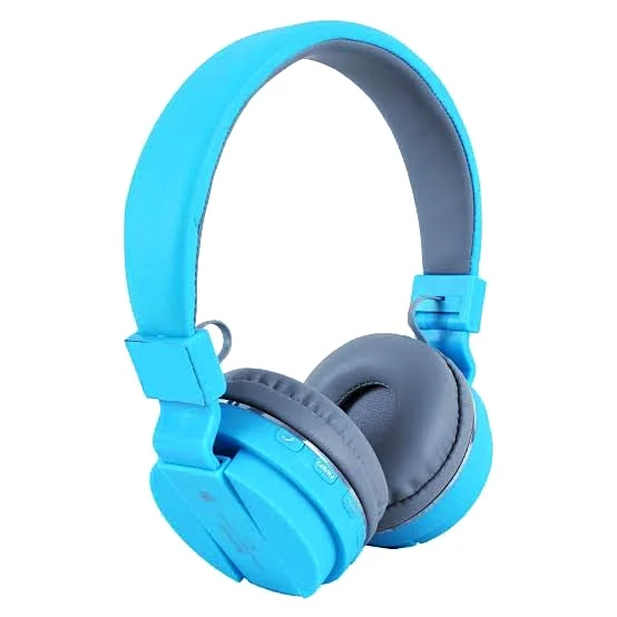 SH-12 Headphones  - Cyan Aqua, 1 Month Warrenty