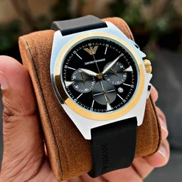 Emporio Armani Luxurious Armani Sporty Watch - 10 Months Machine Warranty
