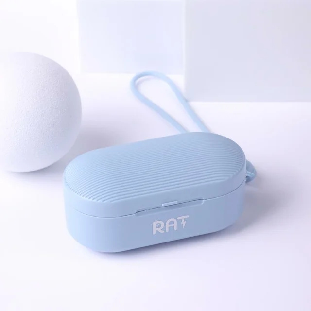 RAT Earbuds With Premium Look - White