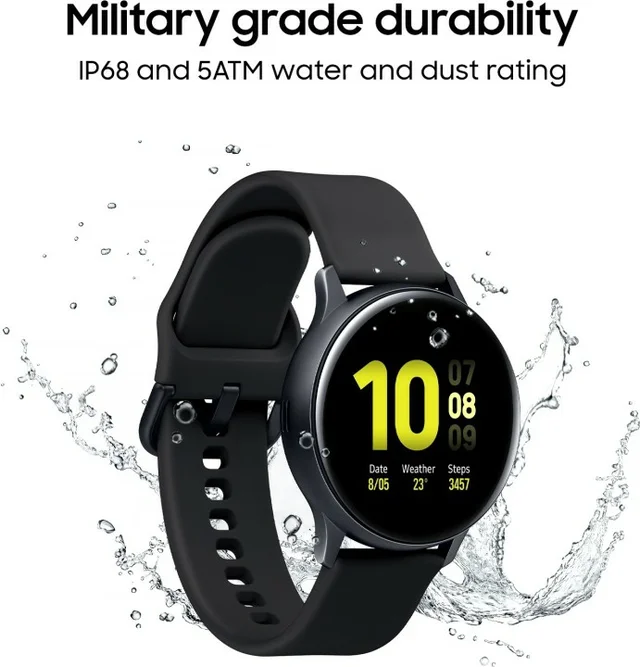 Samsung Galaxy Watch Active 2 - Black, 30 Days Warranty