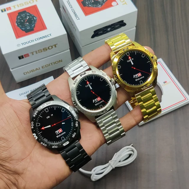 Tissot Dubai Edition Smart Watch  - Black, 30 Days of Warranty