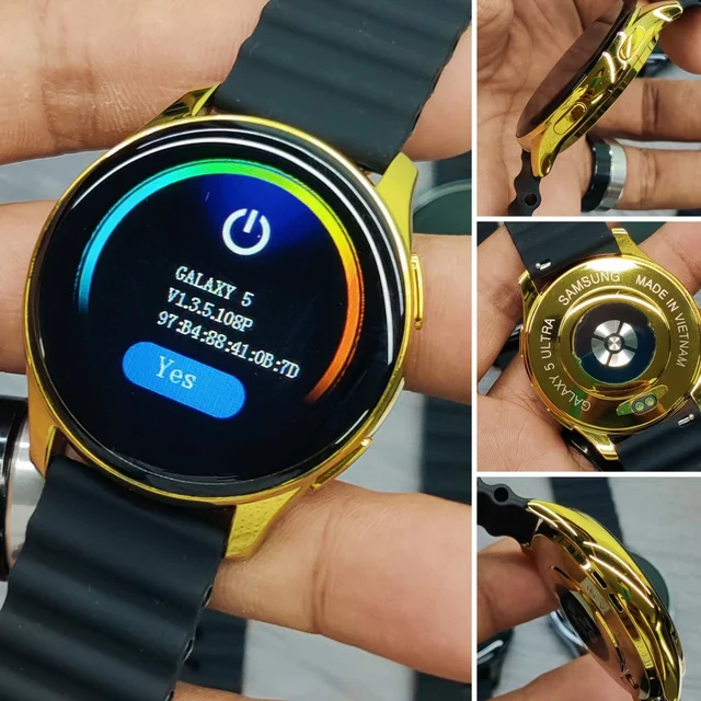 LD Network Samsung Galaxy watch 5 Ultra Replica - Black, 3 Months Warranty