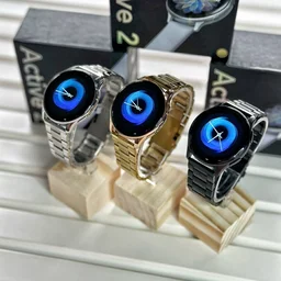 Th LD Network Samsung Galaxy Active Watch 2 Metal Edition - Black, 3 Months Warranty