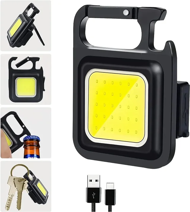 Mini Flashlight Keyring 