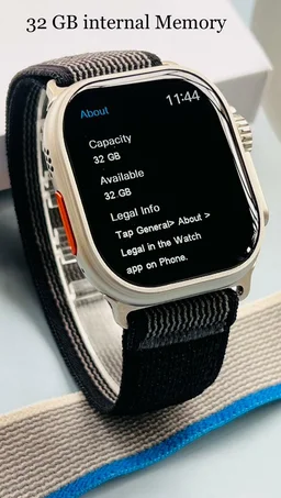 LD Network Smart Watch Ultra With 3d Amoled Display - Black, 30 Days of Warranty