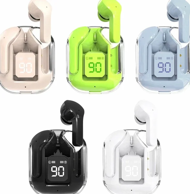 New Wireless Buds With Transparent Case
