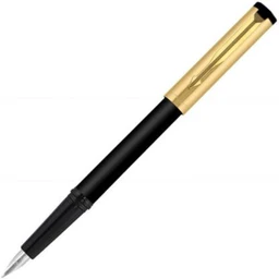 PARKER BETA PREMIUM GOLD FOUNTAIN PEN REFILLABLE - BLUE, 0.130g