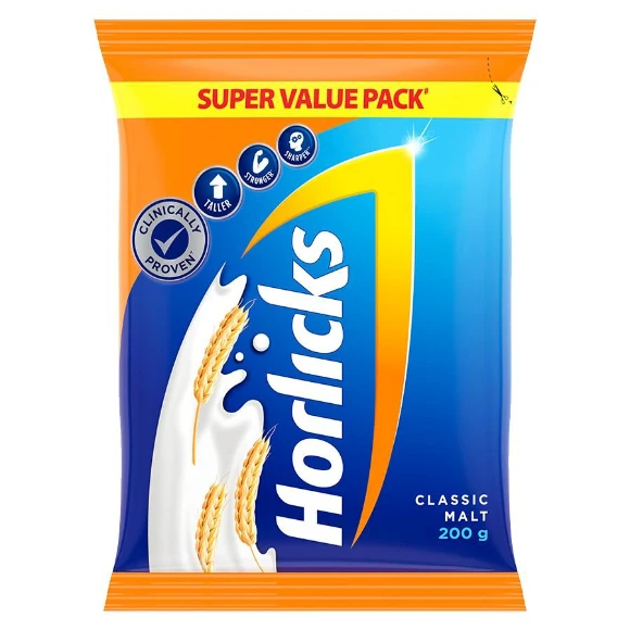 HORLICKS CLASSIC MALT 200G POUCH
